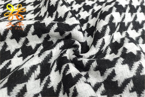 黑白全毛小千鸟格