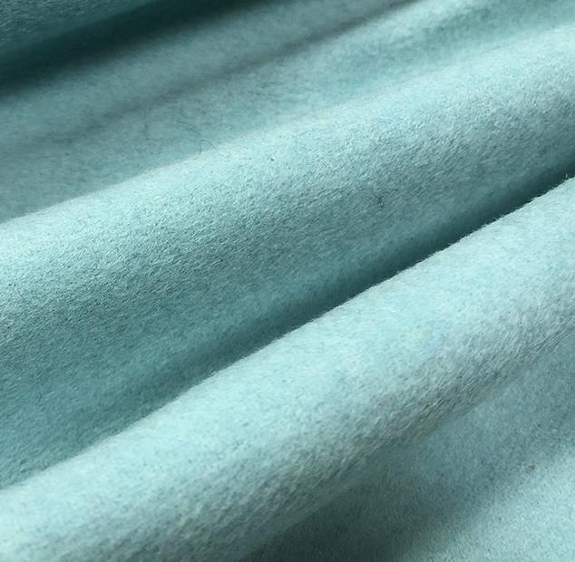 毛纺面料厂家直供羊毛涤纶混纺顺毛单面呢面料